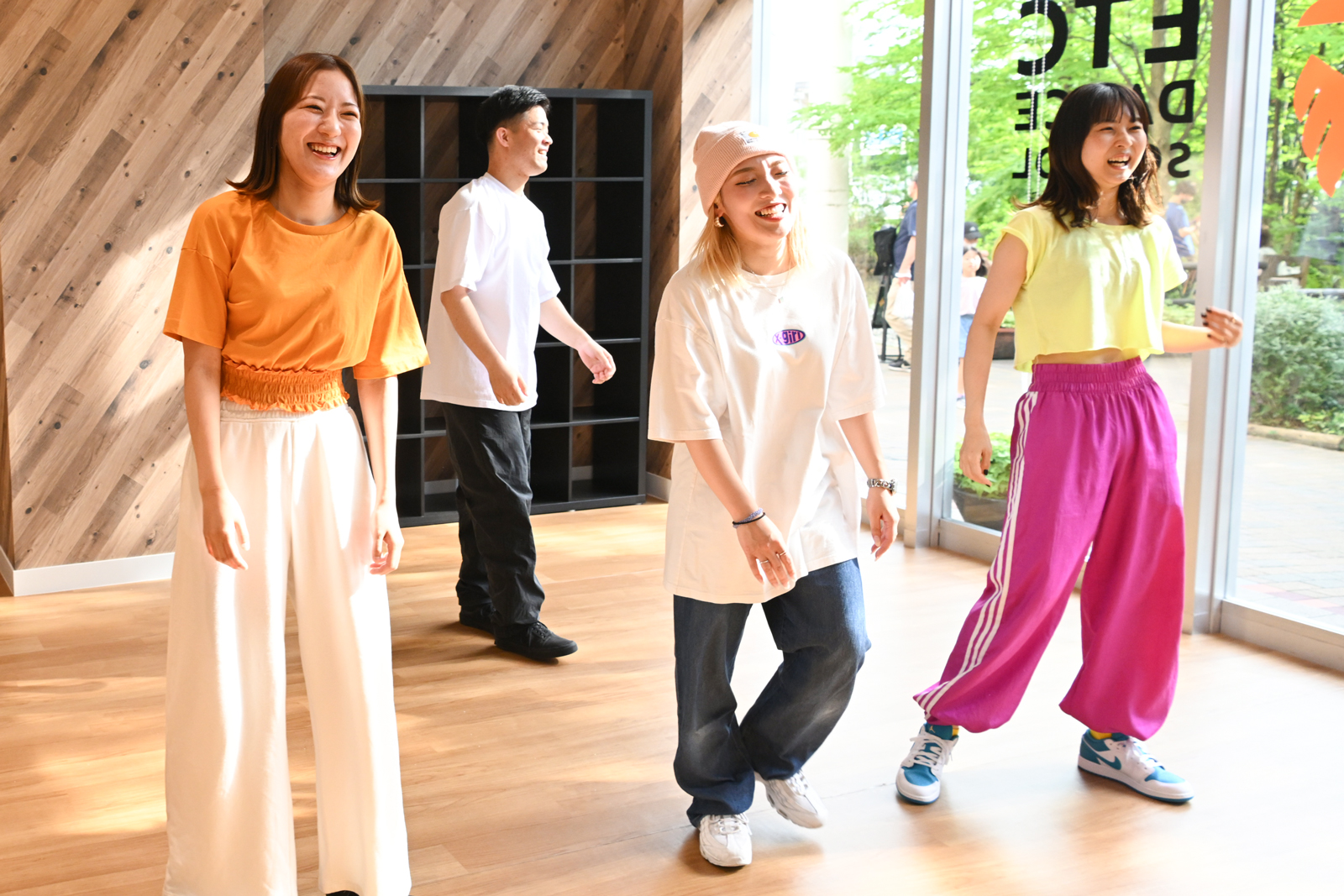 雰囲気がオープンなダンススクール