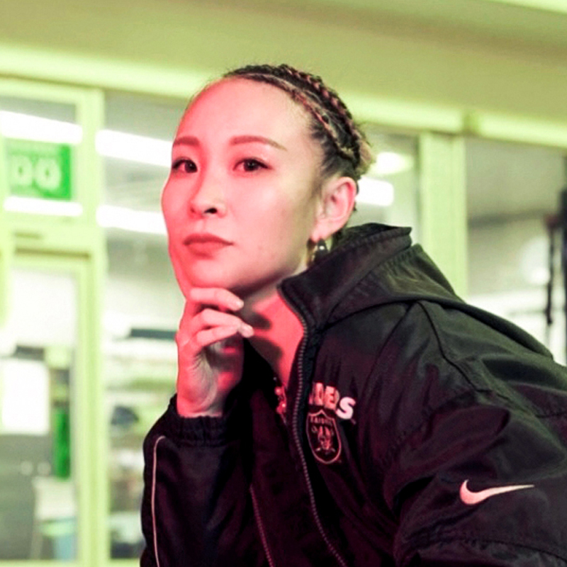 ETCダンススクールのインストラクターAmyの写真